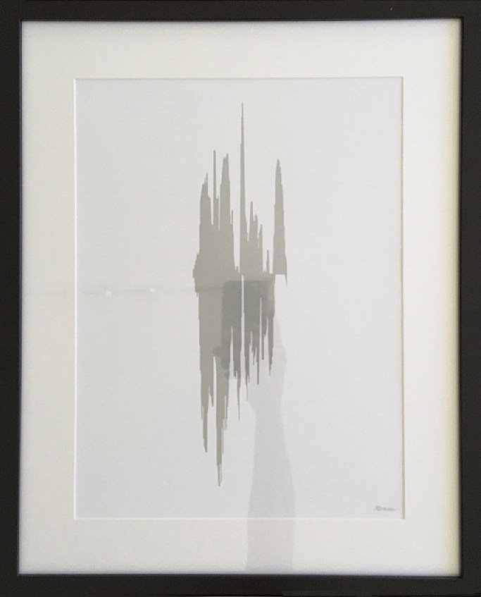 I LOVE YOU  framed numbered