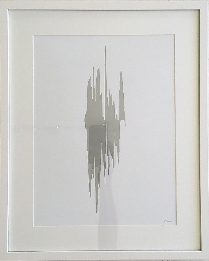 I LOVE YOU framed numbered